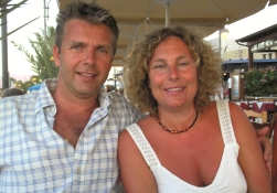 Tina and Trevor Clark who bought a five-bedroom villas in Orlando